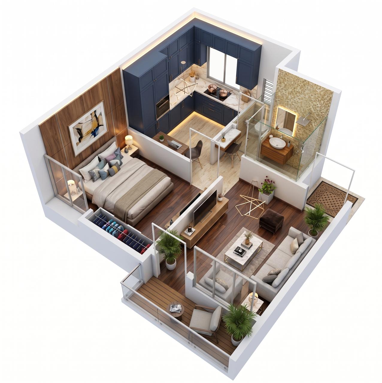 1BHK Flat in Bankura