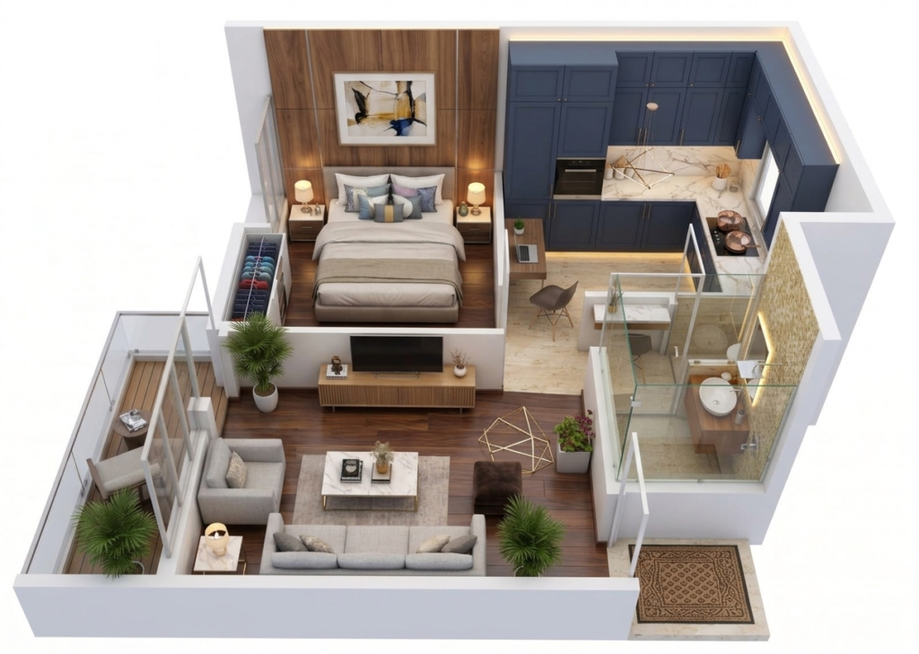 1BHK Flat in Bankura